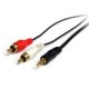 Cable Startech Audio 3.5Mm Macho A 2X Rca Macho 1.8M Mu6Mmrca