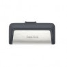 Memoria Usb Sandisk Ultra Dual Drive 256Gb Usb-C Usb-A 3.0 150Mb/S Negro Sdddc2-256G-G46