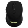 Mouse Vorago Mo-306 Inalambrico Iluminado 2400 Dpi Recargable Negro
