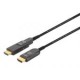 Cable Auxiliar Manhattan De Audio Estéreo 3 Mm 5 M Negro / Plata 355193