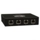 Divisor De Video Tripp Lite Vga 4 Puertos Sobre Cat5 / Cat6 60Hz Vga Rj-45 Rango De 305M B132-004-2