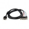 Cable Vga Xcase Vga Macho - 5X Bnc Macho 1.80M Negro Vgam5Bnc3