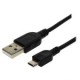Cable Xcase Usb 2.0 A Micro Usb 1 Metro Negro Acccable42Mc10