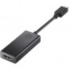 Adaptador Hp 1Wc36Aa Usb C Macho A Hdmi Hembra Negro