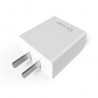 Cargador Para Pared Vorago Au-106 Con 1 Puerto Usb Blanco