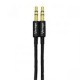 Cable Auxiliar Vorago Cab-108 3 3.5 Mm Redondo Metalico Negro Blist