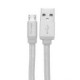 Cable Usb 2.0 Vorago Micro Usb-B Macho 1 Metro Blanco Cab-113-Blanco