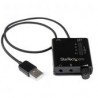 Tarjeta De Sonido Estereo Usb Externa Adaptador Spdif Startech