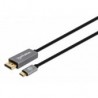 Cable Displayport 1.4 Macho Manhattan Usb-C Macho 8K 60Hz 2M Negro 354844