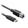 Cable Adaptador Usb Brobotix 170302 Usb-Macho A Usb-C Macho 1M Negro