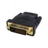 Adaptador Dvi X-Case Macho A Hdmi Hembra Negro Acccadvi03