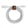 Cable Adaptador Belkin Duratek Plus F2Cu069Bt04-Wht Usb-C Macho A Usb-A Macho 1.2M Blanco