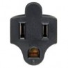 Adaptador Tripp Lite P002-000 Cable De Alimentación Nema 5-15R Hembra A Iec-320-C14 Macho Negro