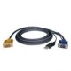 Cable Tripp Lite Hd15 Macho Hd15 Macho / Usb A 1.8 Metros Negro P776-006