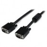 Cable Startech Vga (D-Sub) Macho 3 Metros Negro Mxtmmhq3M