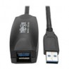 Cable De Extension Repetidor Tripp Lite Usb Macho - Usb Hembra 4.8M Negro U330-05M