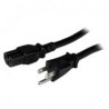 Cable 1.2M Alimentacion 14Awg Pc Nema5-15P A C15 Startech Pxt515C154