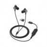 Audífonos Alámbricos Intrauriculares Logitech Zone Wired Earbuds Usb-C 1.45M Micrófono 981-001008