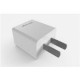 Cargador De Pared Vorago Au-105 Blanco Con 1 Puerto Usb Blister