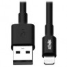 Cable Tripp Lite Lightning Macho A Usb-A Macho 3 Metros Negro M100-010-Bk