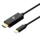 Cable Adaptador Xtech Xtc-545 Usb-C Macho A Hdmi Macho 1.8M Negro