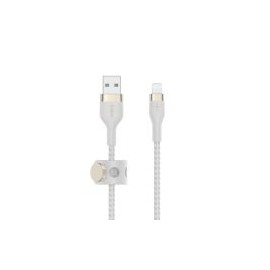 Cable Adaptador Belkin Caa010Bt1Mwh Usb-A Macho A Lightning Macho Boost Charge 1M Blanco
