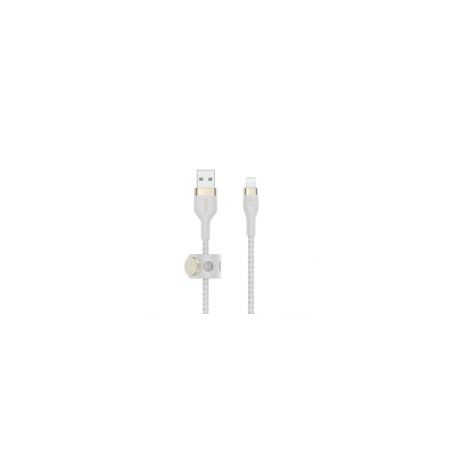 Cable Adaptador Belkin Caa010Bt1Mwh Usb-A Macho A Lightning Macho Boost Charge 1M Blanco