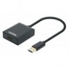 Adaptador Manhattan Usb 3.2 Gen 1 Tipo-A Macho A Hdmi Hembra 1080P 60Hz Negro 153690