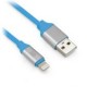 Cable De Carga Brobotix Lightning Macho Usb A Macho, 1 Metro, Azul, Para Iphone/Ipad