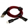Cable Easy Line El-994336 Usb-A A Lightning 1M Rojo