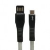 Cable Usb Ghia Usb Macho - Micro Usb-B 1M Gris / Negro Gac-200Ng