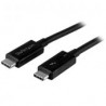 Startech Cable 0.5M Usb-C 40Gbps Macho-Macho Thunderbolt3 Tblt34Mm50Cm