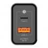 Cargador De Pared Energon Prime Acteck Advanced 38W 1X Usb-C / 1X Usb-A Negro Ac-935562