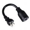 Cable De Poder Tripp Lite Nema 5-20P Macho A Nema L5-20R Hembra 22Cm Negro P044-06I