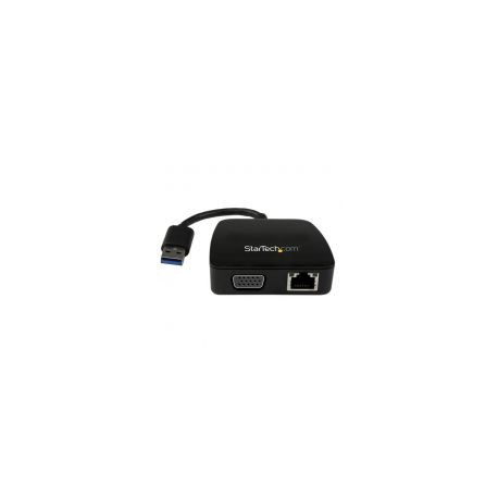Startech Replicador De Puertos Universal Usb3.0 Con Vga/Red/