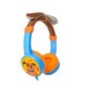Audifonos Para Niños Necnon Puppy Kids Alambricos Azul Nbakpu0395