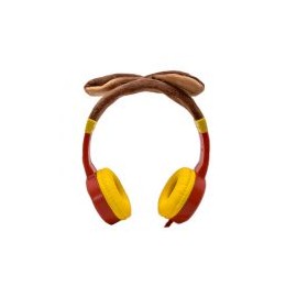 Audifonos Para Niños Necnon Nbhk-Pug Kids Alambricos Rojo Nbakpg0295