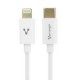 Cable Vorago Cab-125 Usb-C A Lightening Carga Rapida 20W 1 Metro Blanco