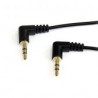 Cable 0.9M Audio  Estereo Conector Angulo 3.5Mm  Startech Mu3Mms2Ra