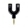Adaptador Brobotix Conector Stereo "Y" A 3.5Mm Dual Hembra Negro 181802-2