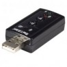 Tarjeta De Sonido 7.1 Virtual Usb Externa Adaptador Startech