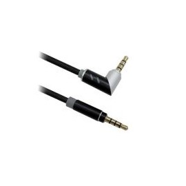 Cable Stereo M-M 1.0 Brobotix 764656 1.8 M Negro