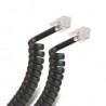 Cable Telefonico Steren Rj-9 Macho - Rj-9 Macho 4.5 Metros Negro 302-015N