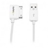 Cable 50Cm  Dock 30 Pin  Angulo Der A Usb  Startech Usb2Adc50Cmr