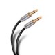Cables Steren Aux 3.5Mm Macho - 3.5Mm Macho 90 Cm Negro 297-070