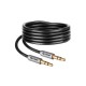 Cables Steren Aux 3.5Mm Macho - 3.5Mm Macho 90 Cm Negro 297-070