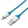 Cable Brobotix 161208A Usb-A Macho A Micro Usb-A Macho 1.2 Metros Azul