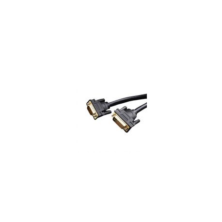 Cable Ugreen Dvi(24+5)Macho A Vga Macho 1M Black 1080P/60Hz