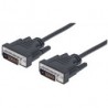 Cable Manhattan Dvi D Enlace Dual M-M 1.8M 328838