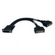 Cable Divisor Tripp Lite En "Y" Dms Macho2X Dvi Hembra 30Cm P576-001